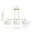 3 - Light Dimmable Dome Kitchen Island Pendant Light-1632906917