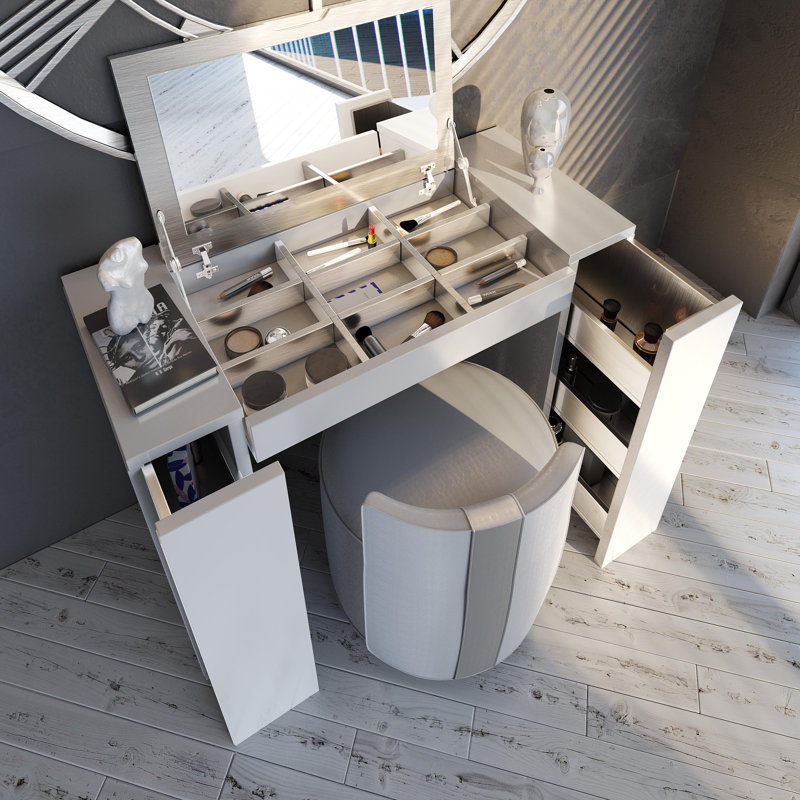Macks Dressing Table with Mirror
