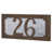 Powder Coat Bronze/White