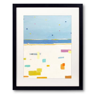 Simple The Beach Print by Phyllis Adams