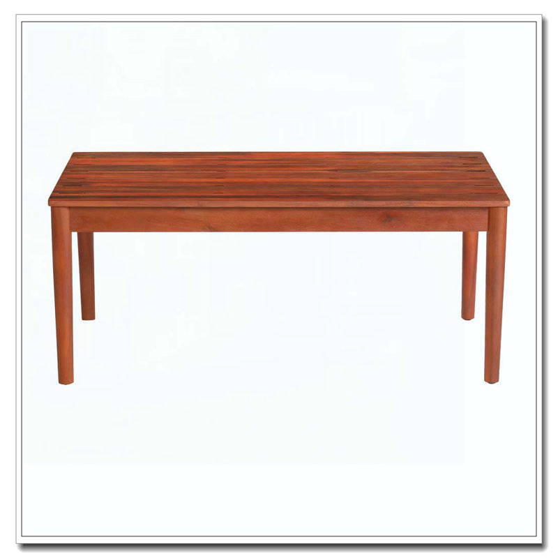 Table basse, Acajou
