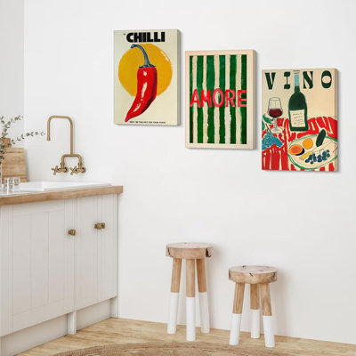 3 Piece Wrapped Canvas Print