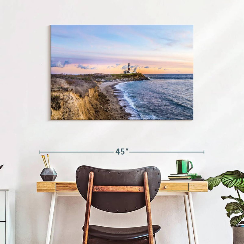 Gillard Long Island Cliffs, 26" H x 39" W