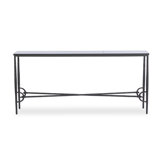 BABYLON 70'' W Glass Console Table