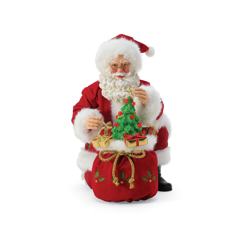 Christmas Traditions Holiday Favorite Santa 12.5in