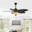 Emmabeth 52'' Ceiling Fan with Light Kit-1827438141