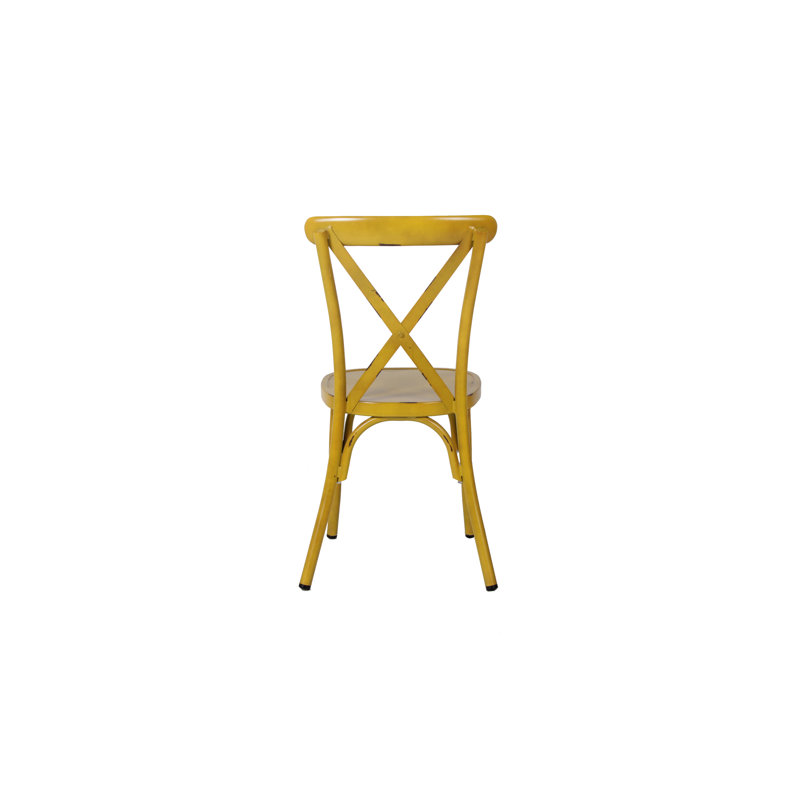 Otterburn 46cm H Stacking Side Chair, Yellow