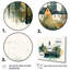 «Herberts Green and White Munich Opulence», reproduction sur toile-88533599-88533604