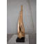 Statue éclectique en résine or rose, taille: 19 po x 11 po x H 36 po