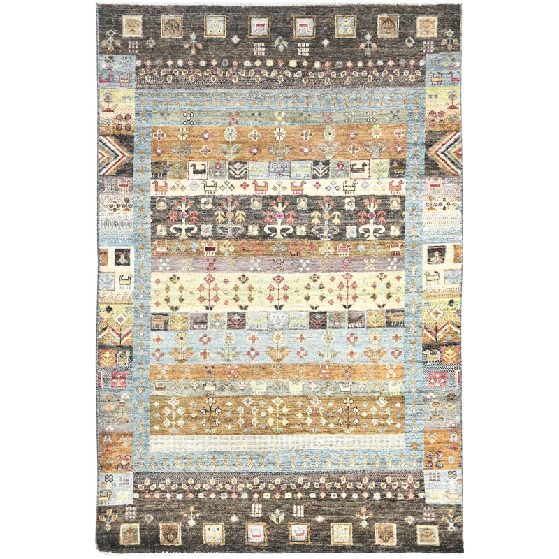 One-of-a-Kind Rectangle Wool Area Rug in