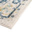 Tapis gris en polypropylène tissé à la machine Ikat-1461581000
