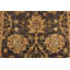 Tapis de couloir noir / brun en laine noué à la main de style oriental 3 pi 1 po x 9 pi 3 po Grigori