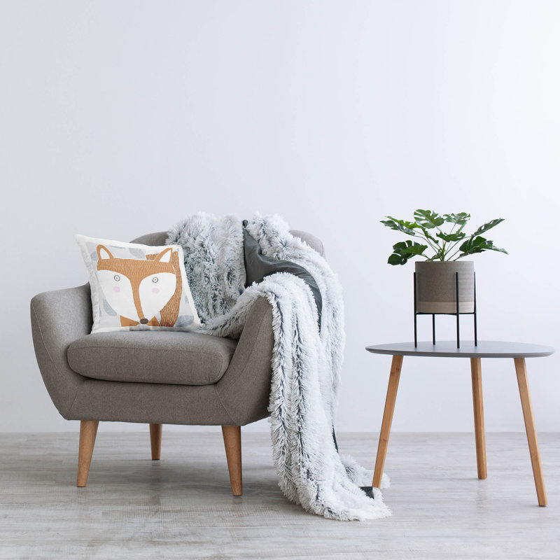 Polyester Throw Square Pillow Cover & Insert