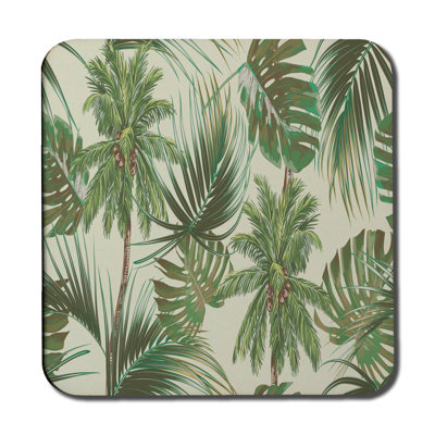 Square 6 Piece Coaster Set