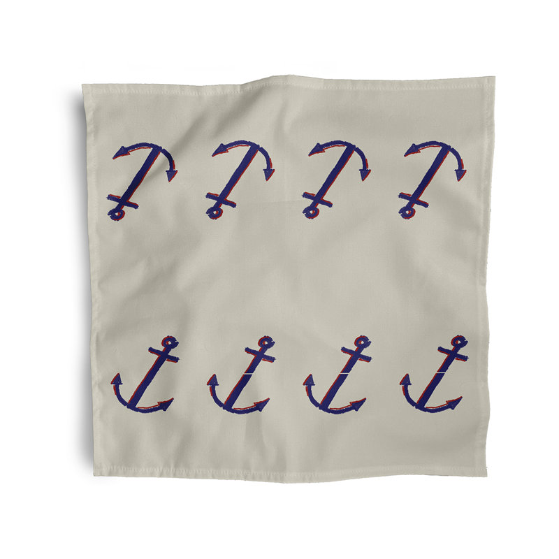 Harvey Anchored Napkins, Taupe