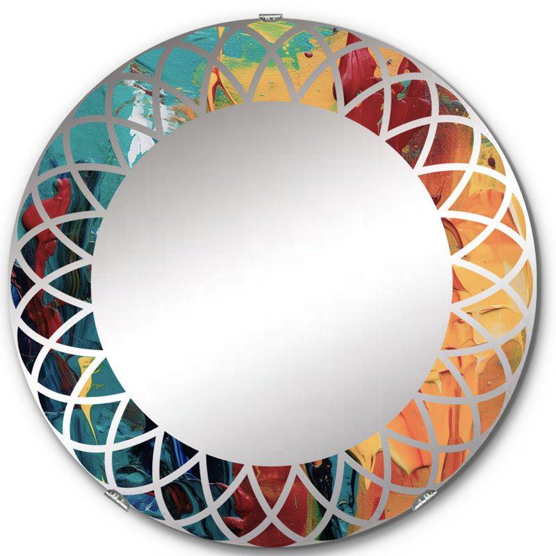 Miroir mural Bourton, 24 po x 24 po