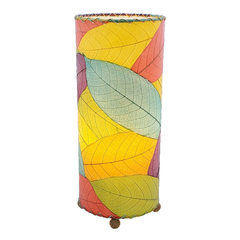 Lampe de table 17 "quintan, Mauve / Bleu / Rouge