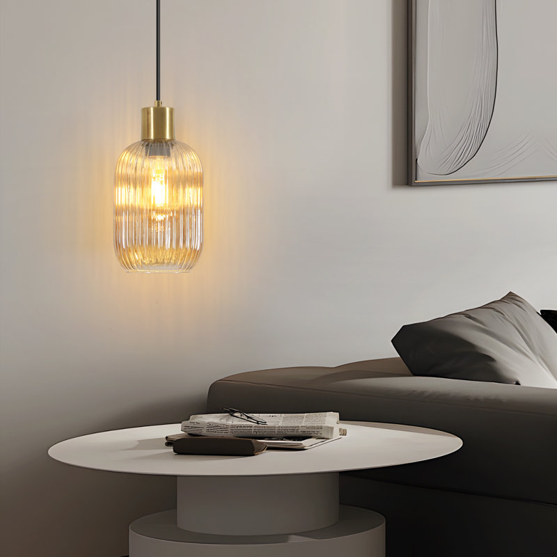 1 - Light Copper Chandelier Pendant
