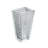 Vase - Set of 3 - 5.5" x 4" x 9" - Clear