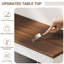  Armoire de garde-manger avec station de charge, grande armoire de rangement de garde-manger avec huche, armoire de cuisine de 70,9 pouces avec portes en verre, pour salle à manger et bureau à domicile blanc