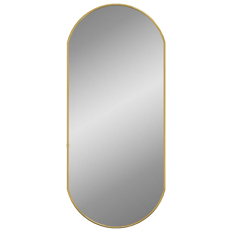 Kluk Wall Mirror, 35cm x 80cm, Gold