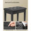 Banc de rangement en simili cuir Newsome