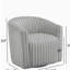 Fauteuil demi-tonneau pivotant Steinfort