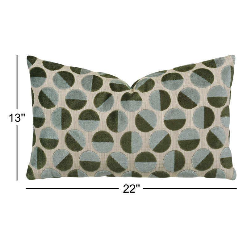 Boutique Pixie Decorative Pillow, Scarlet, Rectangle 13"H x 22"W