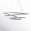 Yasmine Single Light Metal Dimmable LED Geometric Chandelier-535398709