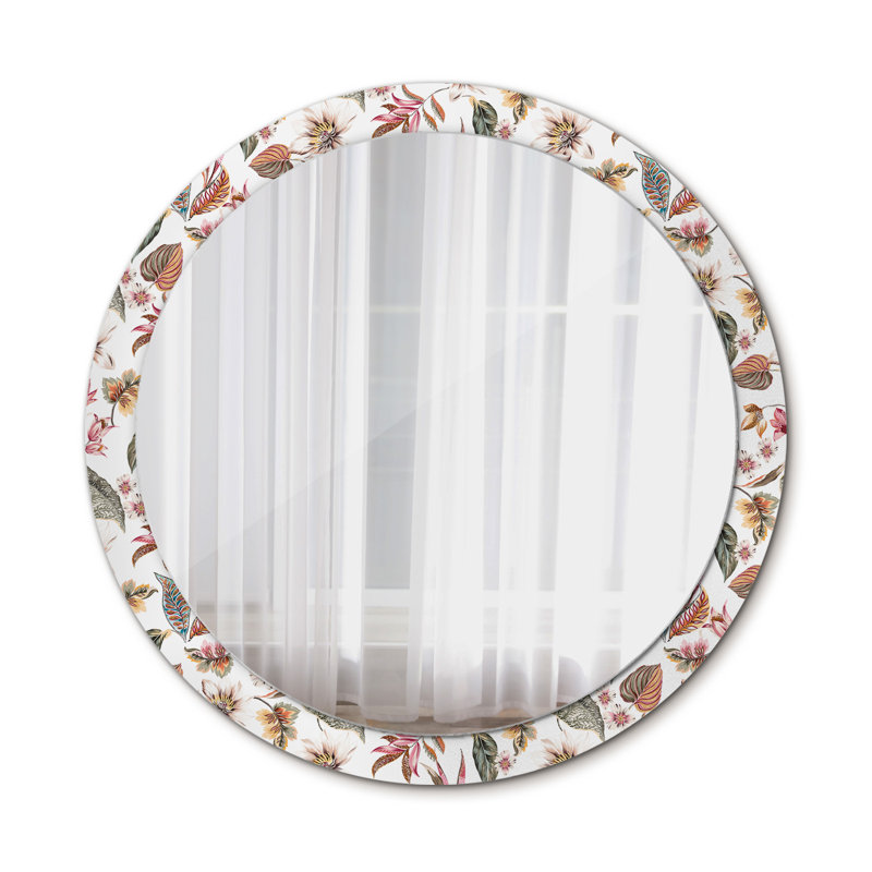 Huldar Glass Flat Wall Mirror