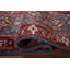 Tapis de couloir oriental bleu Kazak