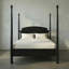New Douglas Solid Wood Four Poster Bed-61272596-61272598