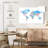 Pastel Countries World Map-1901367416