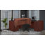 Bureau en U avec double caisson à tiroir Nevjana-32281803