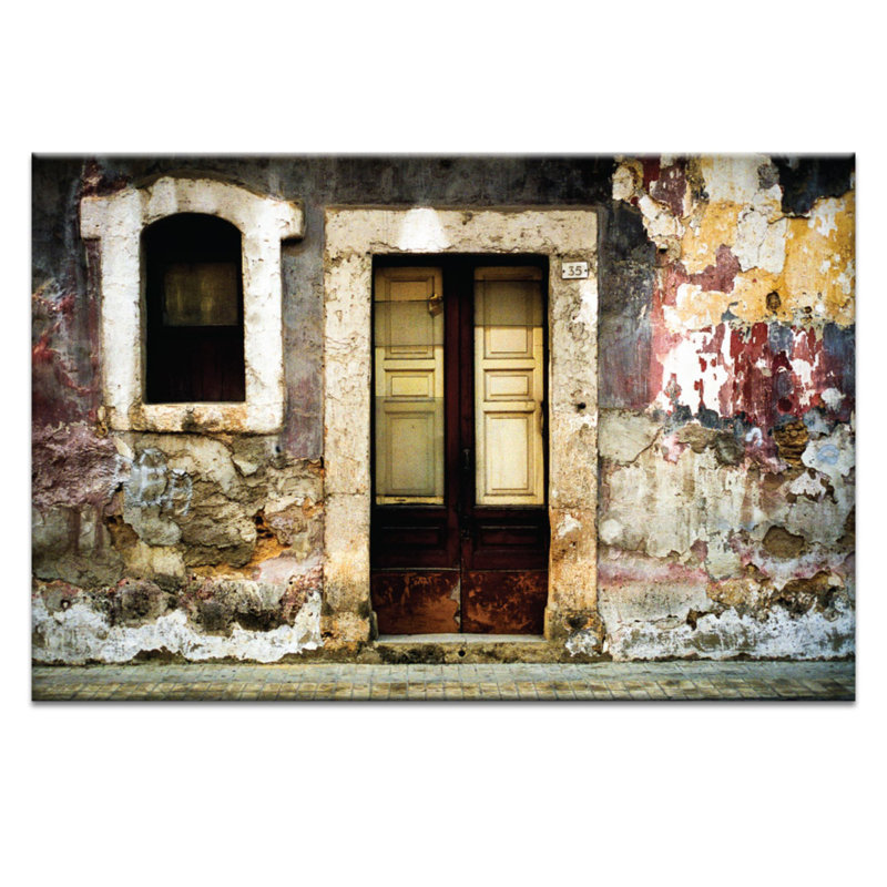Doors Of Italy - Panorama by Joe Vittorio - Wrapped Canvas Print, 102 cm H x 152 cm W