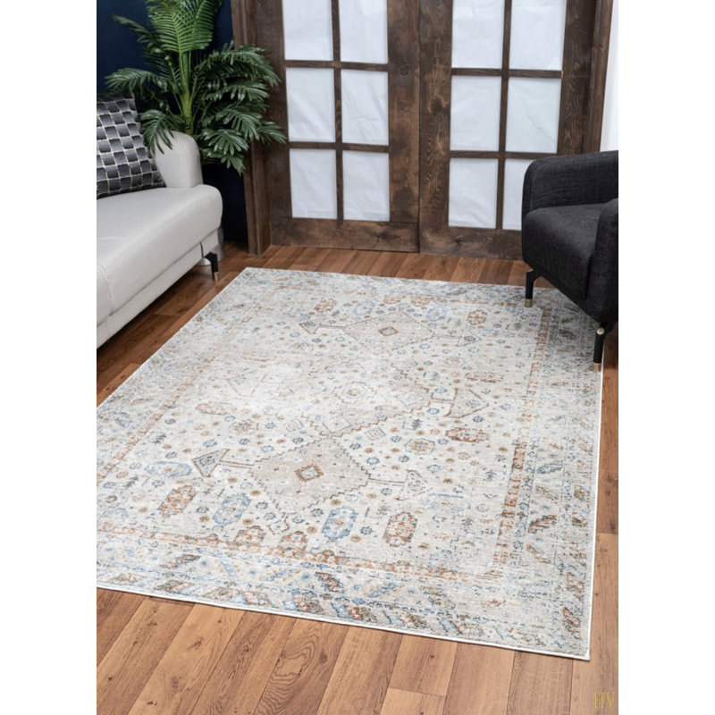 Noble 5 pi. 3 po X 7 pi 3 po Tapis, Rectangle 5 pi 3 po x 7 pi 3 po