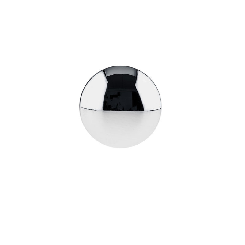 Poignée champignon 1 3/16 po de diamètre, Chrome