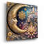  «Golden Moon» par Rey Klimt, art mural en verre acrylique-10349666