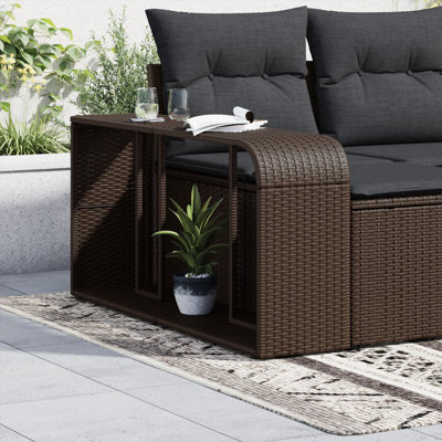 Schechter Rectangular Outdoor Side Table , 112cm cm W 27cm cm D