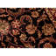 Hand-Knotted High-Quality Black and Red Area Rug
