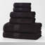 Ensemble de 6 serviettes de bain en coton écologiques à séchage rapide Hannu 450 g / m²-693044020