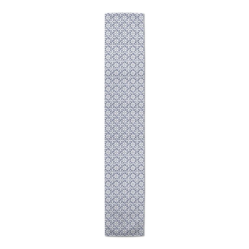 Caldara Dining Linens, 90" x 16", Navy Blue