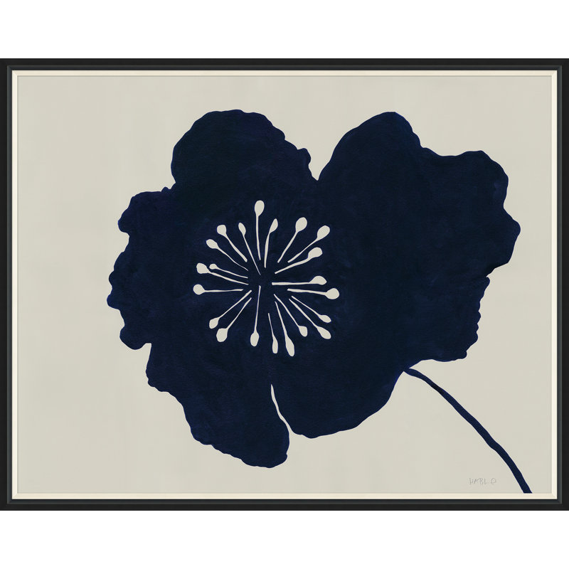 «Hellebores II (var. 1)», H 43 po x l 54 po, Noir