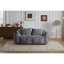 Upholstered 42.65 " Faux Fur Loveseat