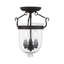 Plafonnier semi-encastré 3 lumières Husman-16518407-16518414