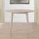 Meili Solid and Manufactured Wood Dining Table