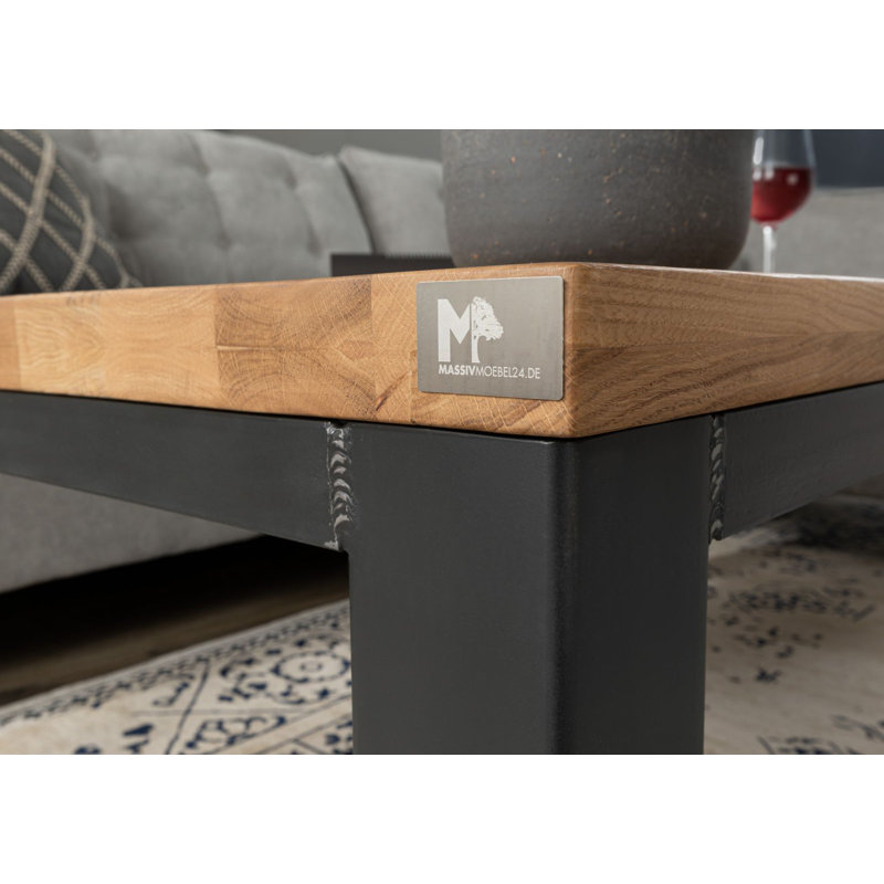 Villanders Four Leg Coffee Table, Natural