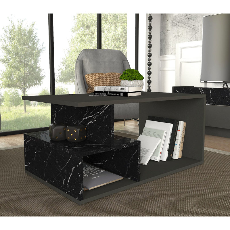 Kiara-Rae Floor Shelf Coffee Table