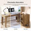 Bureau en L avec armoire de rangement, bureau de coin pour ordinateur à domicile-1137178277