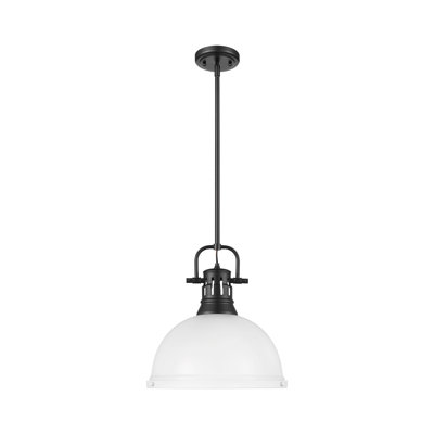 Luminaire suspendu 1 lumière avec tige Bryceton